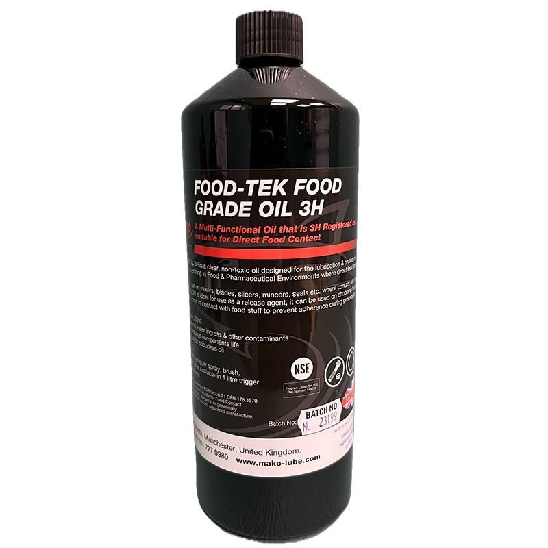 Food-Tek Food Grade Oil 3H (бутыль 1 л) Масло с полным пищевым допуском