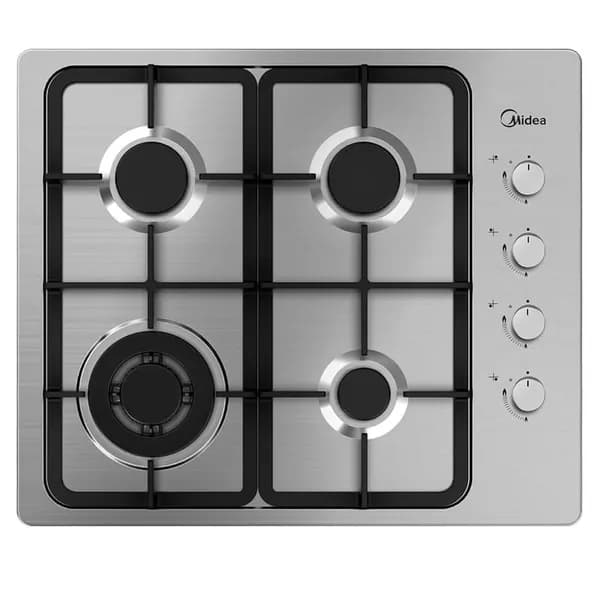 Midea Газовая Варочная панель MG-613TX, серебристый