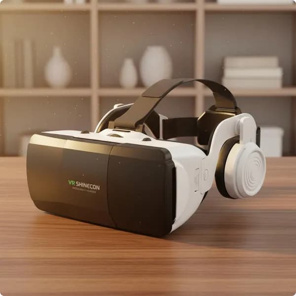 VR-очки 3D для игр и фильмов, с кнопками управления G06ed Y1 Белый