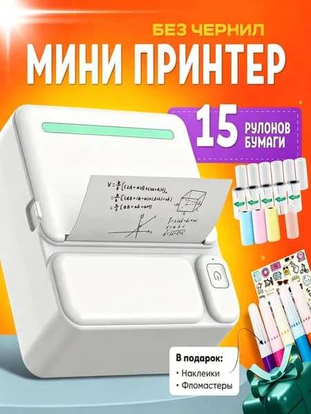 Мини-принтер термо, Монохромный