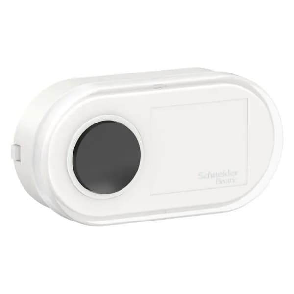 Кнопка звонка Blanca 0,4А IP20 250В накладная проводная открытой установки звонок дверной Schneider Electric/Systeme Electric белый