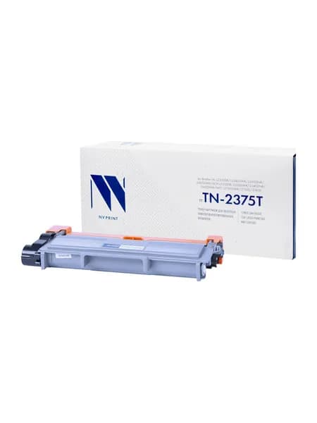 Картридж лазерный NV Print TN2375 / TN2375T для Brother HL-L2300/HL-L2340/DCP-L2500, ресурс 2600 страниц