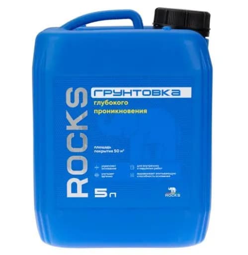 Грунтовка глубокого проникновения Rocks 5 л