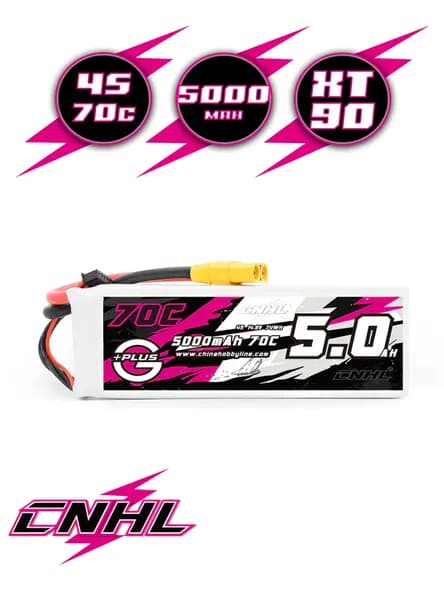 Аккумулятор CNHL Lipo 4S 14,8v 5000 mAh 70C XT90