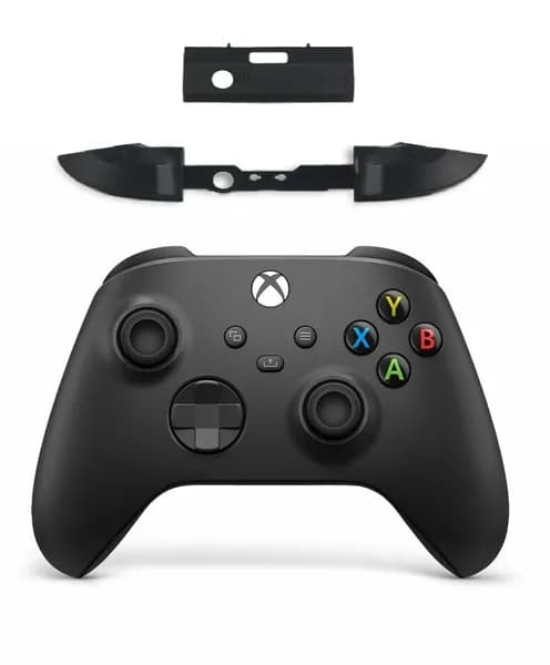 Целиком Кнопки LB RB + центральная часть для джойстика от Xbox series s x черные , Черный сменный бампер LB RB Trigger Button для геймпада Xbox series S , X
