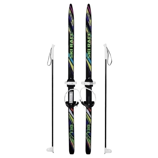 Комплект беговых лыж Цикл Ski Race 130/100, подростковые, лыжный комплект, поликарбонат