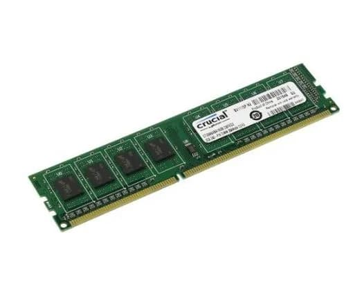 Crucial Оперативная память для компьютера DDR3 PC12800 1600Mhz DDR3, 1600 МГц, 1 x 2 ГБ (Модель CT25664BA160B)