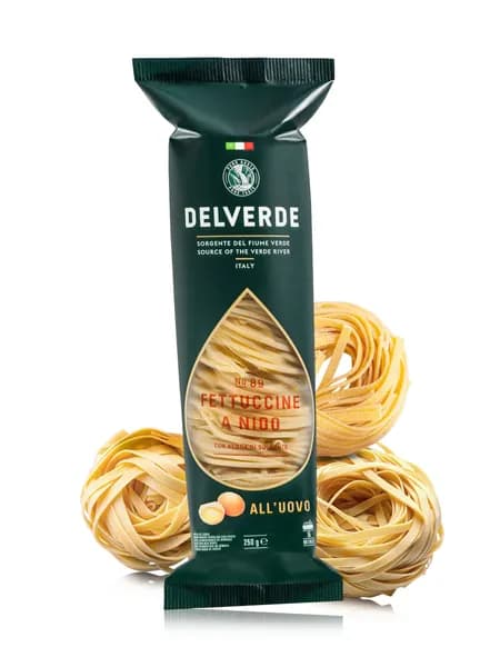 Макаронные изделия Delverde ленточки гнезда Fettuccine Nido №89, 250 г