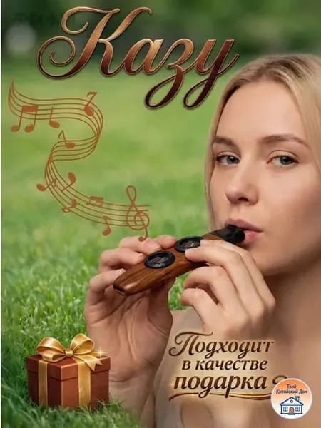 музыкальный инструмент Казу,Музыкальный инструмент, который можно использовать до тех пор,пока вы можете на