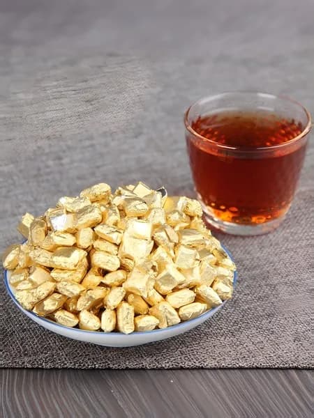 Чёрный чай,Смола (Шу) Пуэра, (Ча Гао), Чайная паста, (Chao Gao, Puer), легкий вкус