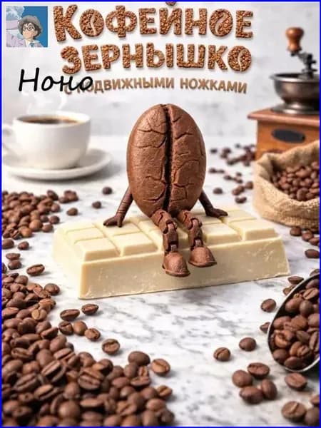 Премиумкофейное зерно с подвижными ножками