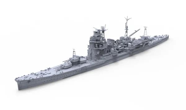 Военная модель, масштаб 1:1250 японский тяжёлый крейсер Хагуро (тип Мёко, ватерлиния)