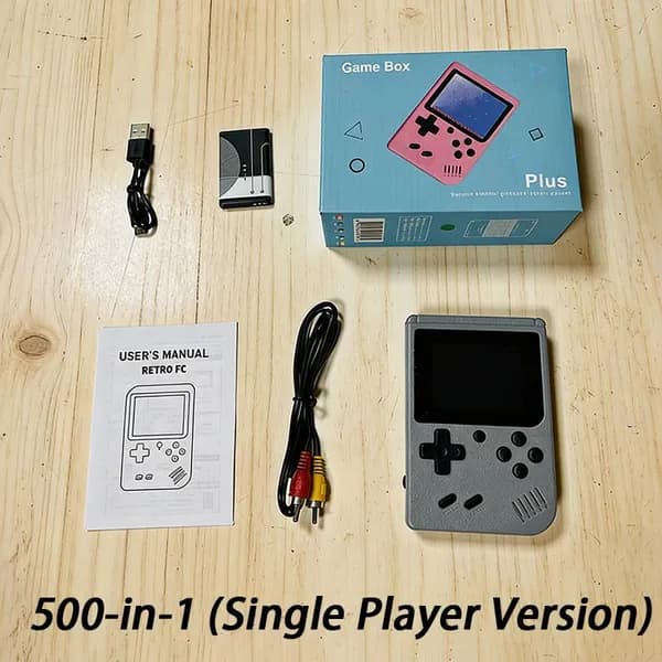 Портативная игровая консоль 500 в 1 для одного игрока