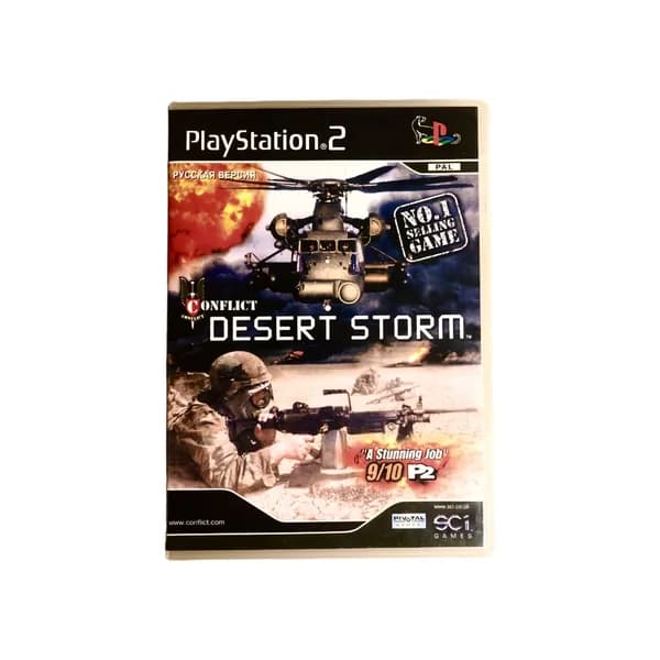 Игра PS 2 Conflict: Desert Storm / Конфликт: Буря в пустыне (Шутер, Pivotal Games, SCi, 2002)