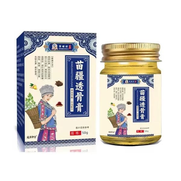 Китайская мазь для суставов и костей, Miao Jiang Tou Gu Gao 50g