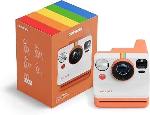 Мгновенная оранжевый Фотоаппарат Polaroid Now Gen 3