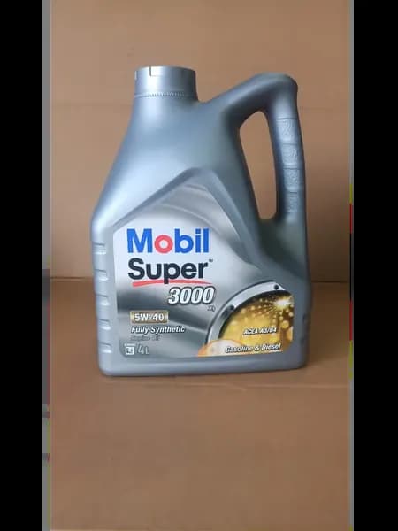 Моторное масло Mobil "Super 3000 5W-40", 4л