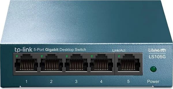 Коммутатор TP-Link LS105G 5G, неуправляемый