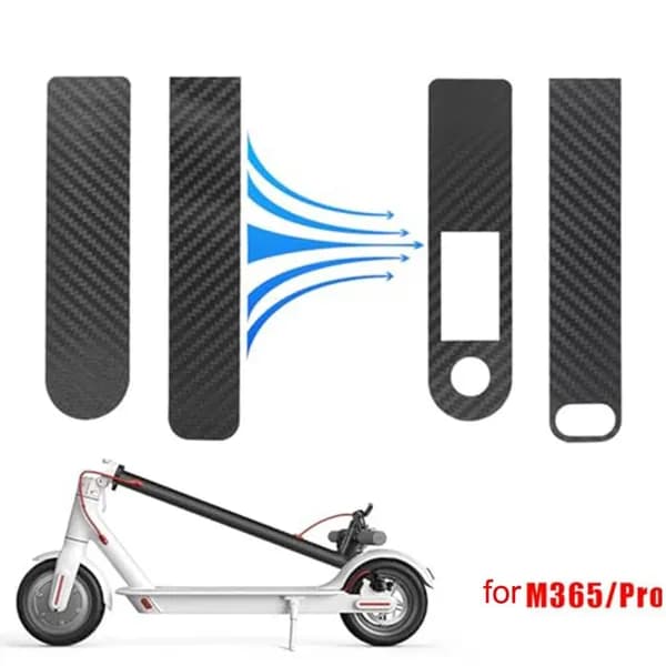 Наклейка из углеродного волокна для защиты электросамоката M365/Pro