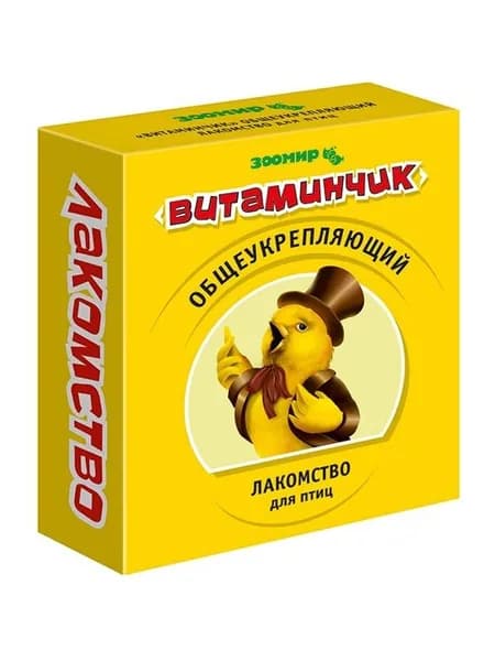 Витаминчик 50г для птиц общеукрепляющий