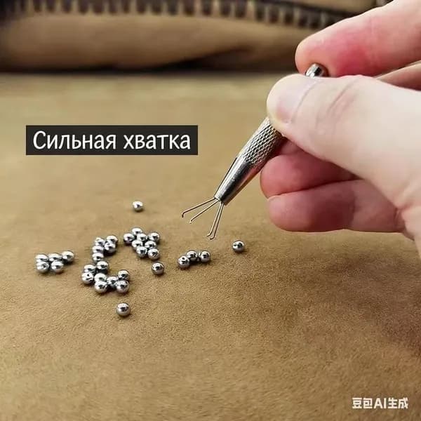Щуп-зажим для пайки и сборки мелких деталей / Металлический держатель инструмент для пайки проводов электроники