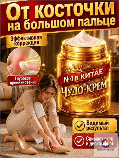 Мазь от косточки на большом пальце китайская