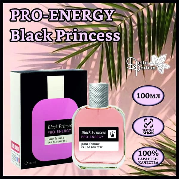 TODAY PARFUM (Delta parfum) Туалетная вода Pro-Energy Black Princess