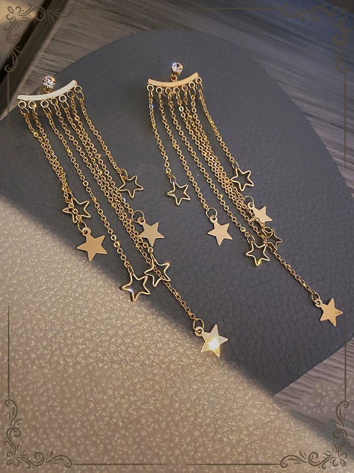 Серьги кисточки