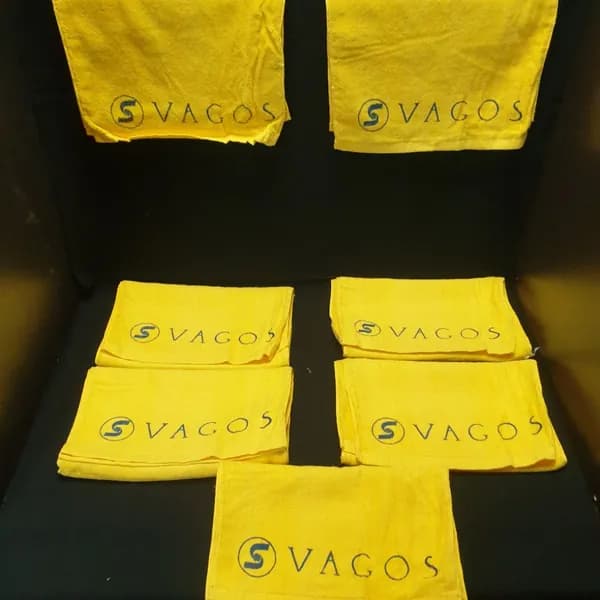 Полотенце "VAGOS" желтое СССР.Цена за штуку.