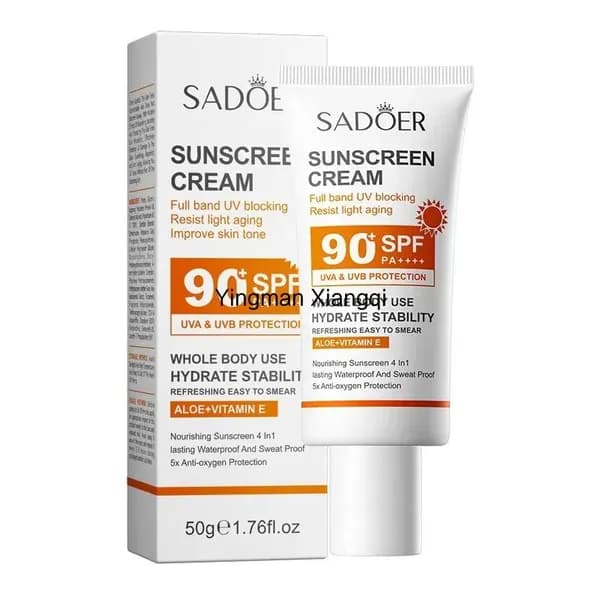 Солнцезащитный крем против старения ремонт освежающий уф защиты SPF90+