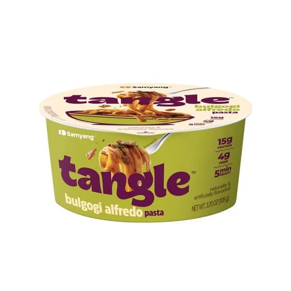 Tangle Samyang Лапша быстрого приготовления со сливочным соусом Бульгоги, (Big Bowl) 105 г.