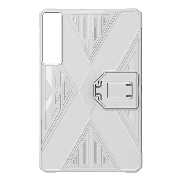 Чехол-подставка для Lenovo Legion Y700 5th 2026 из ТПУ с X-образным рисунком и противоударными углами