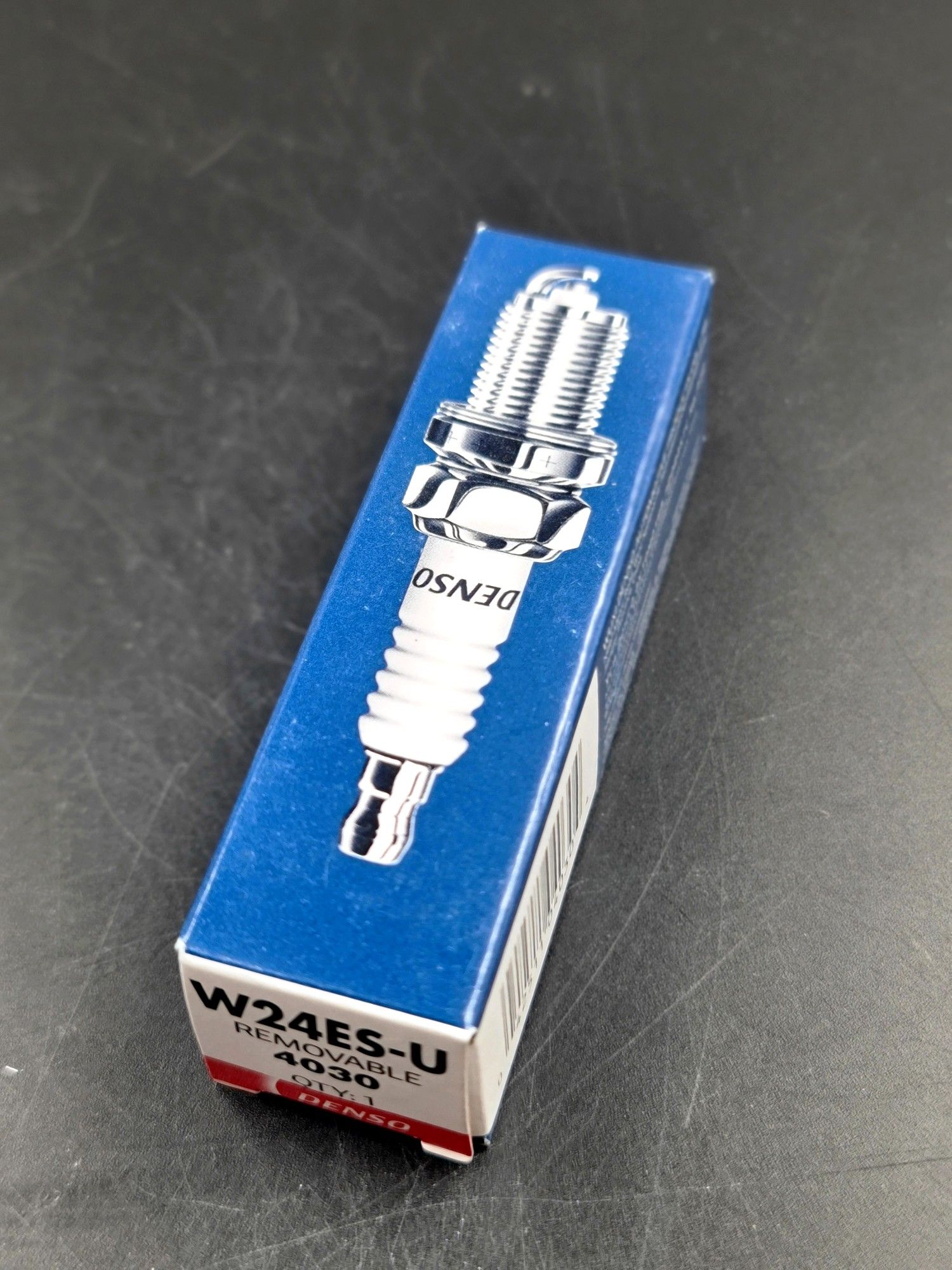 DENSO Свеча зажигания арт. W24ESU, 1 шт.