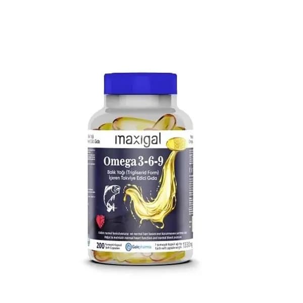 maxigal омега 3,6,9 рыбий жир