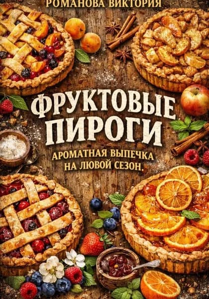 Фруктовые пироги: ароматная выпечка на любой сезон | Романова Виктория | Электронная книга