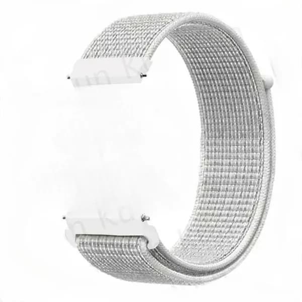 Нейлоновый ремешок для часов 22 мм для Samsung Galaxy Watch 6/5/4/5pro/4/6 Classic/Active 2 нейлоновых кольца спортивный ремешок