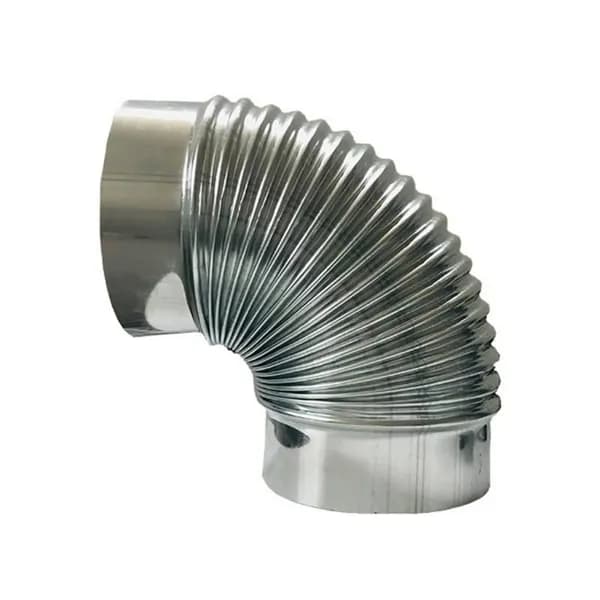 Соединитель дымохода из нержавеющей стали, 80mm