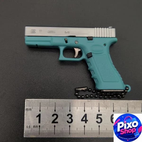Брелок Glock 17 P18C коллекционный/разборный PUBG/CS GO/Fortnite/APEX