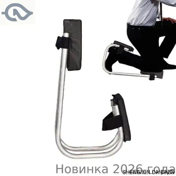 Ортопедический стул, Искусственная кожа, Black