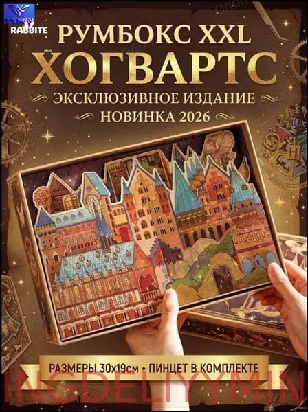 Румбокс-антистресс Хогвартс / Эксклюзивное издание