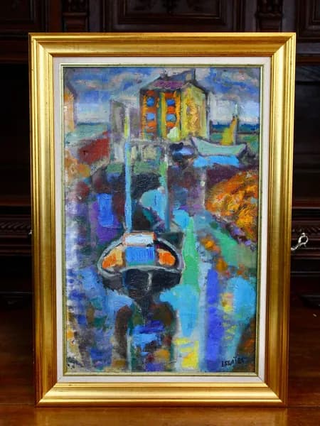 Картина. Холст. Масло. С подписью автора. Исаев Николай Александрович. 1960-е годы