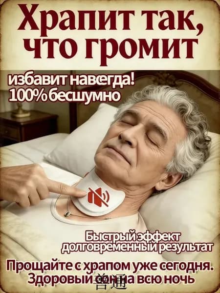 Набор пластырей от храпа Антихрап, 8 шт. Эффективное средство для свободного носового дыхания и здорового сна. Подходит для всей семьи.