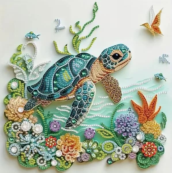 1 комплект DIY 5D-рисунок из алмазов без рамки