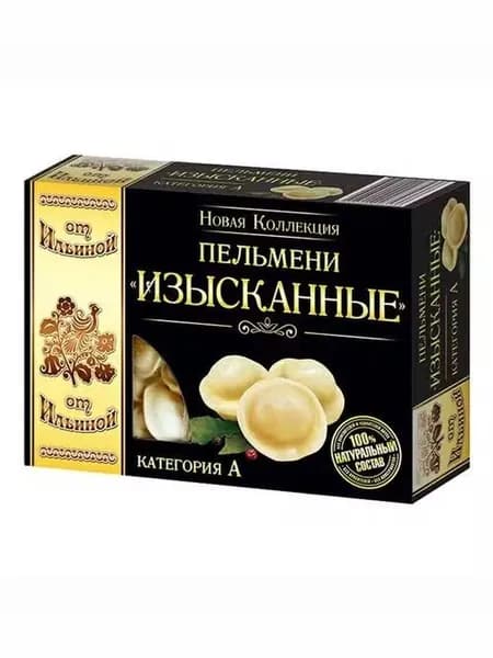 Пельмени От Ильиной Изысканные с говядиной и свининой 400 г
