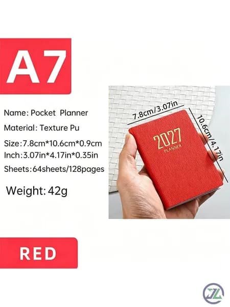 Ежедневник A7, листов: 60