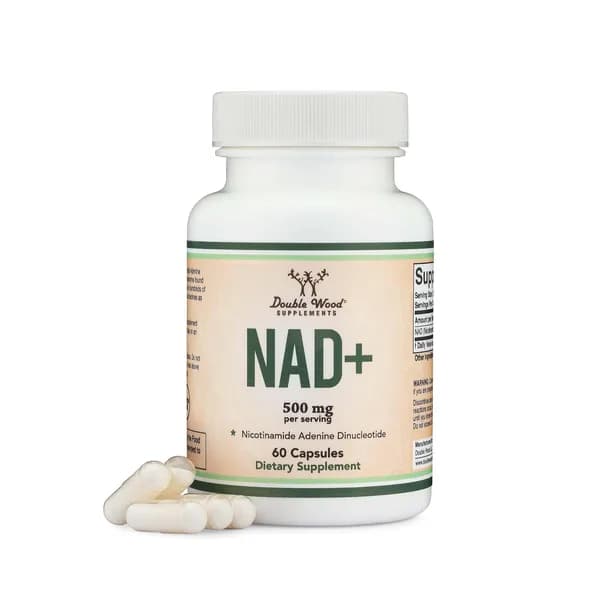Биологически активная добавка NAD+ 500 мг - Поддерживает здоровое старение, когнитивные функции и здоровье иммунной системы