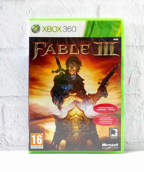 Fable 3 (III) Русские Субтитры Видеоигра на диске Xbox 360. Товар уцененный