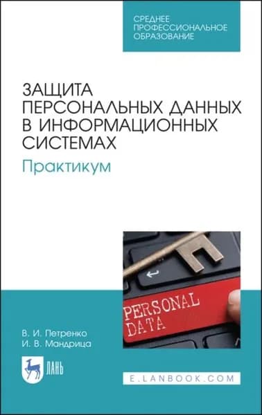Защита персональных данных в информационных системах. Практикум | Петренко В. И., Мандрица И. В. | Электронная книга