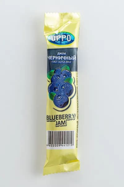 Джем Черничный UPPO порционный 20 гр 30 шт