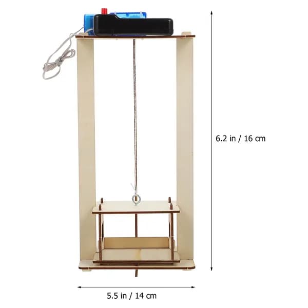 Игровая Модель Лифта Для Научных Экспериментов, Diy Дизайн, Из Синтетического Материала, 1 Комплект